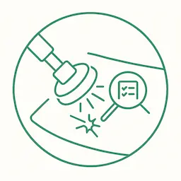 Illustration finition & contrôle